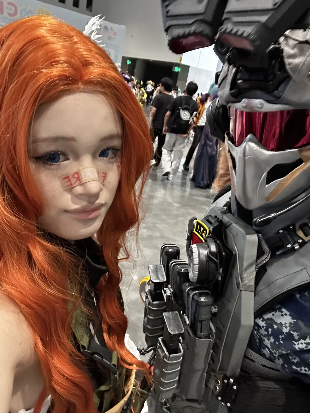 Convention photos, Delta Force, Tactical outfit, Battle damage makeup, Tempest cosplay - Image 6