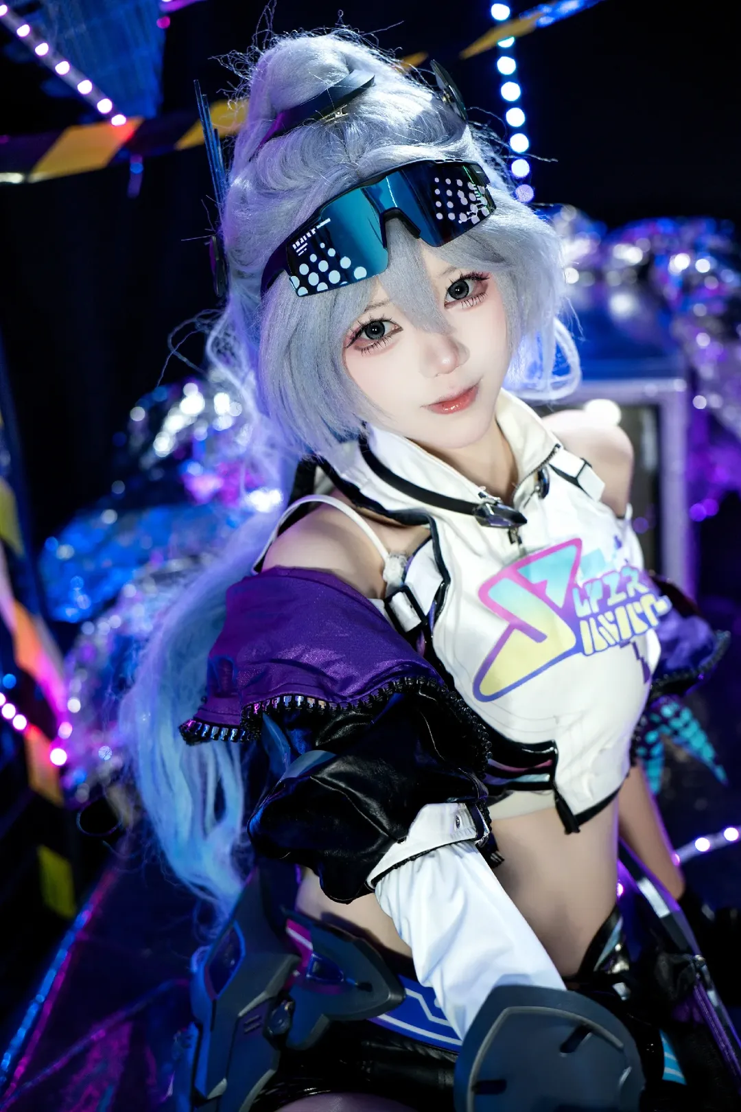 二次元, 崩壊：スターレイル, サイバーパンク, 銀狼 コスプレ, コスプレ撮影 - 1枚目
