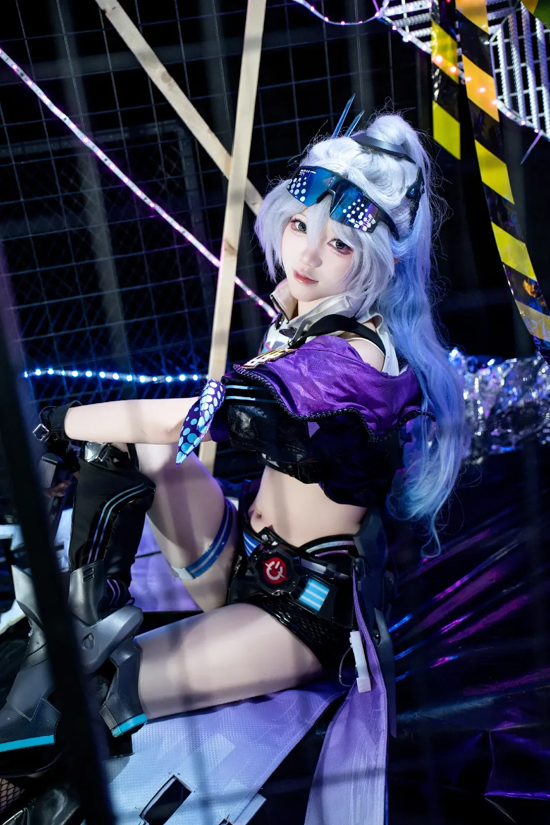 二次元, 崩壊：スターレイル, サイバーパンク, 銀狼 コスプレ, コスプレ撮影 - 3枚目