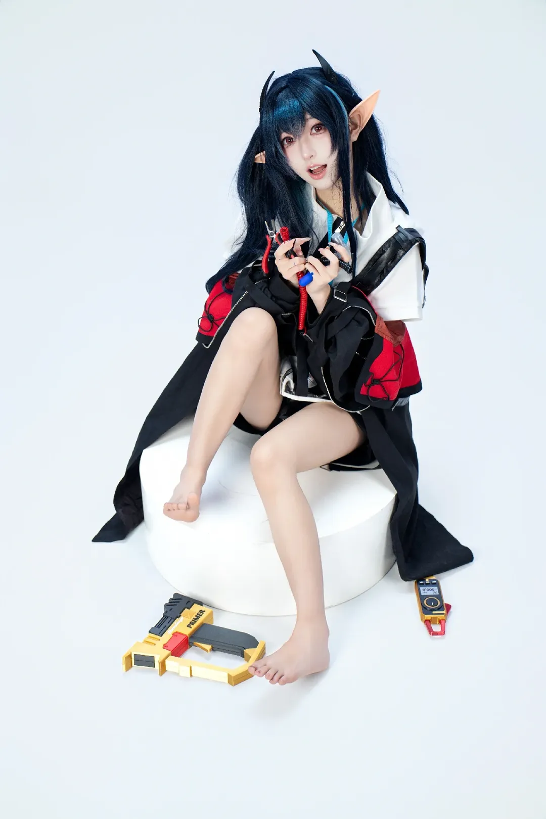 アークナイツ, エルフ耳コスプレ, コスプレイヤーの日常, クロージャcos, ロドス・アイランドのオペレーター - 2枚目