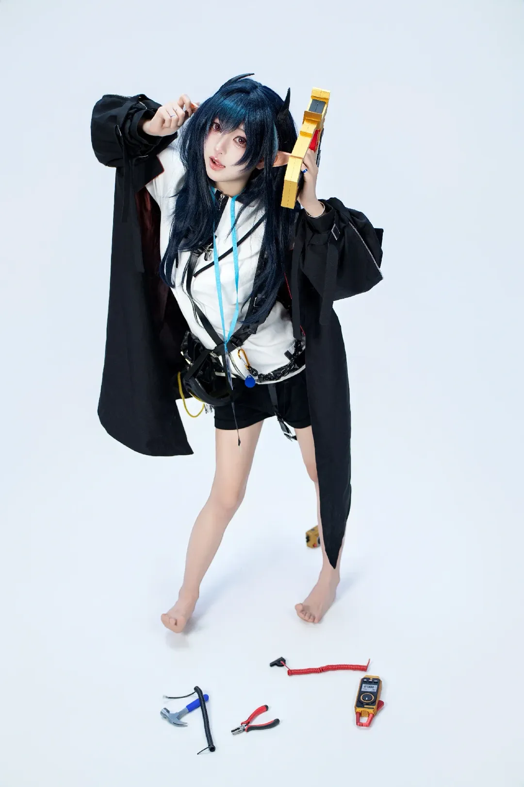 アークナイツ, エルフ耳コスプレ, コスプレイヤーの日常, クロージャcos, ロドス・アイランドのオペレーター - 4枚目