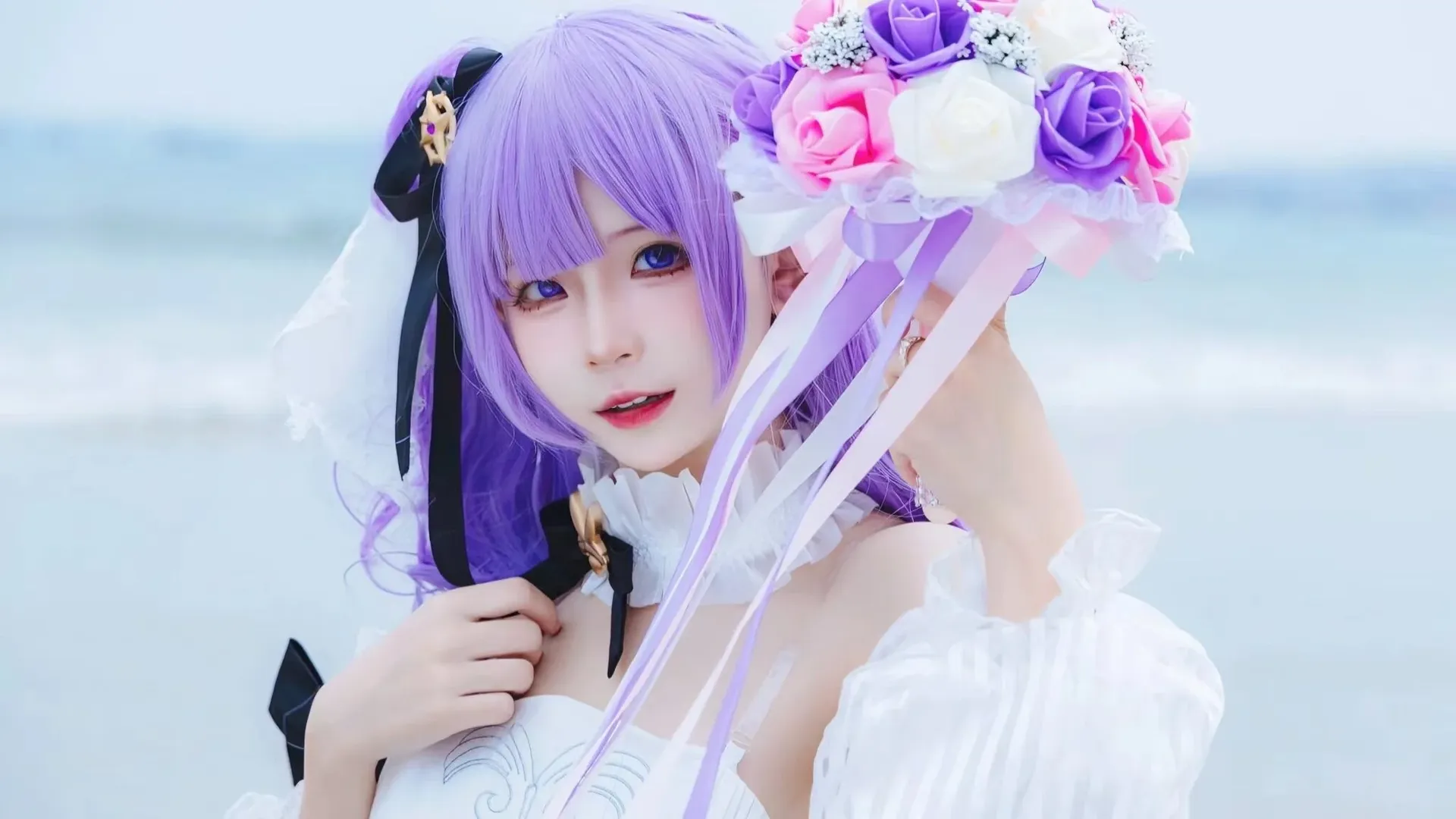 碧蓝航线, 人像摄影, 独角兽cos, cosplay日常, 白丝穿搭 - 第1张
