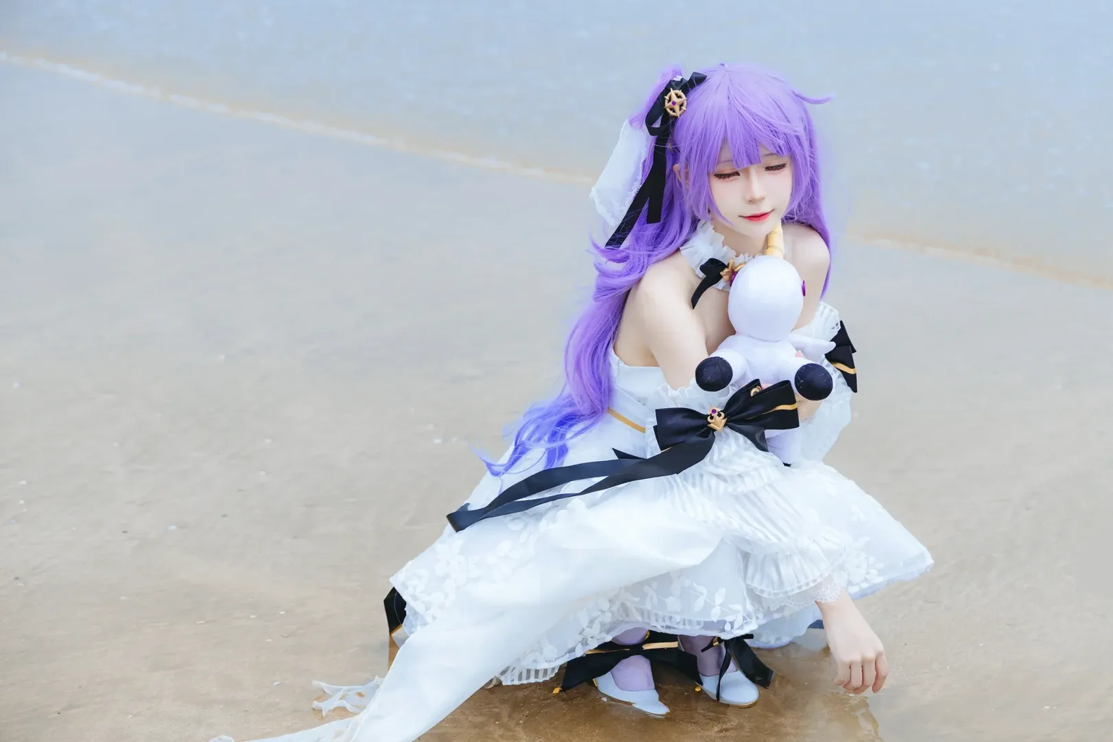 碧蓝航线, 人像摄影, 独角兽cos, cosplay日常, 白丝穿搭 - 第10张