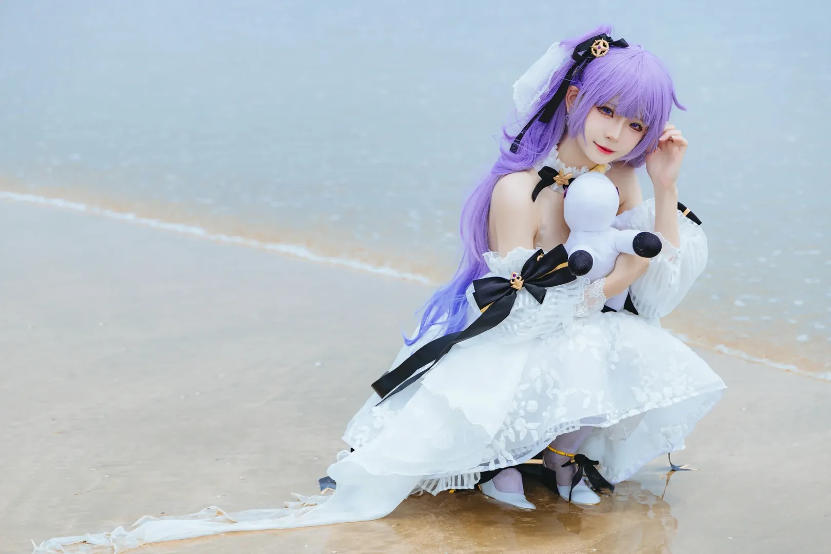 碧蓝航线, 人像摄影, 独角兽cos, cosplay日常, 白丝穿搭 - 第11张