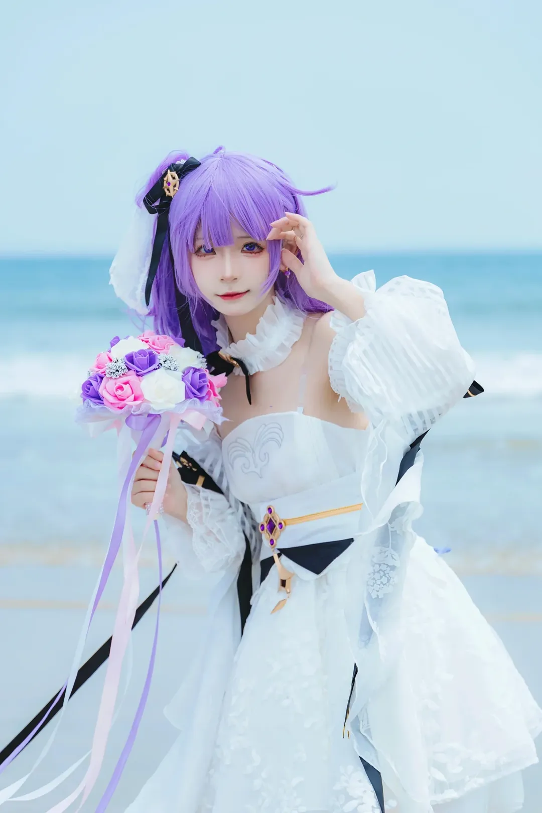 碧蓝航线, 人像摄影, 独角兽cos, cosplay日常, 白丝穿搭 - 第5张