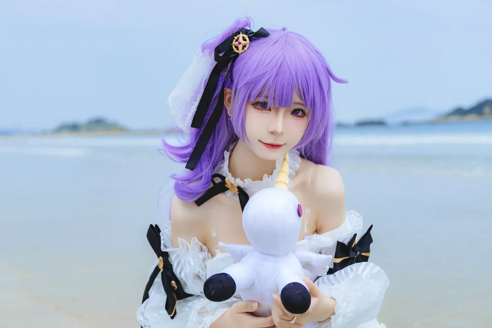 碧蓝航线, 人像摄影, 独角兽cos, cosplay日常, 白丝穿搭 - 第6张