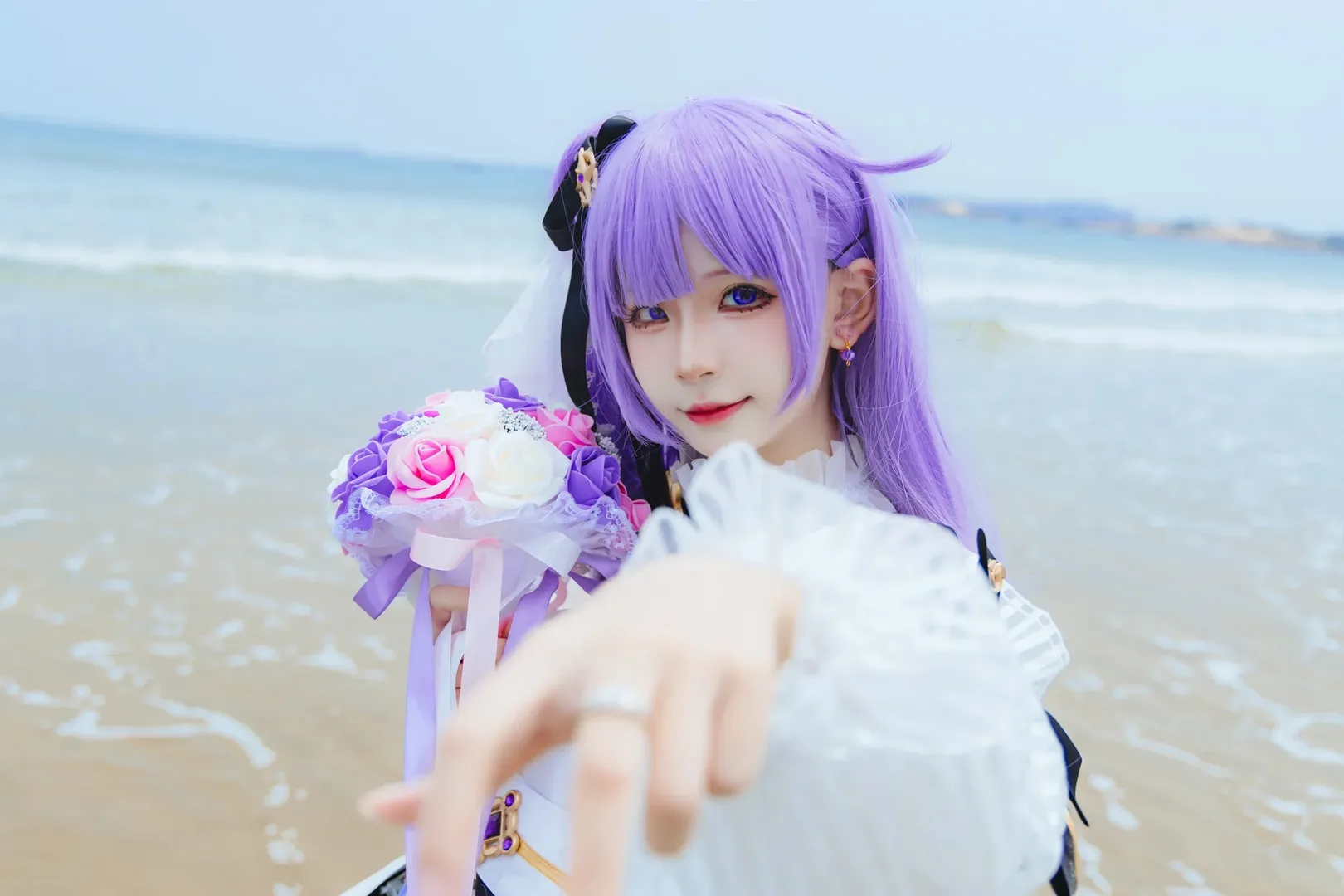 碧蓝航线, 人像摄影, 独角兽cos, cosplay日常, 白丝穿搭 - 第8张