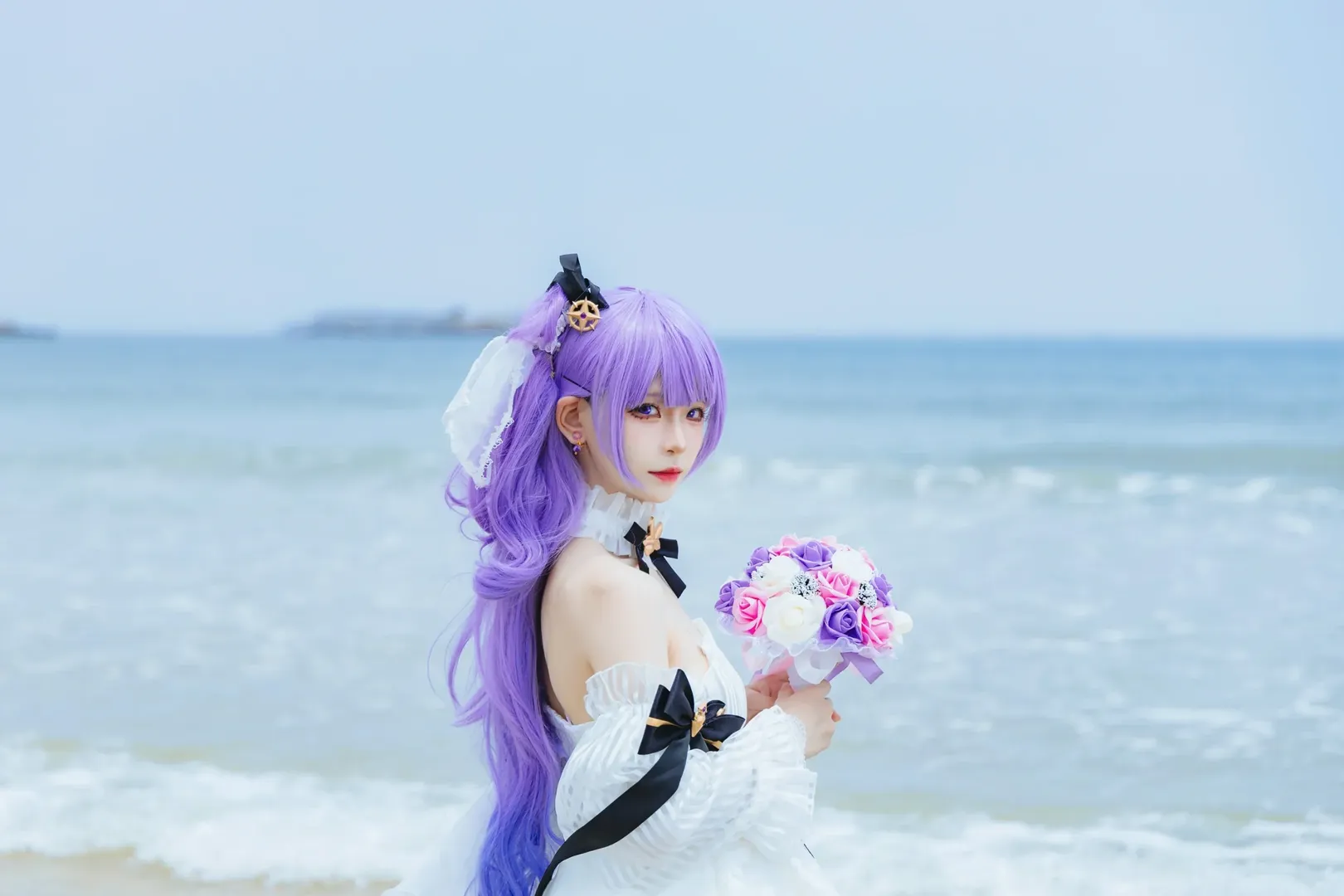 碧蓝航线, 人像摄影, 独角兽cos, cosplay日常, 白丝穿搭 - 第9张
