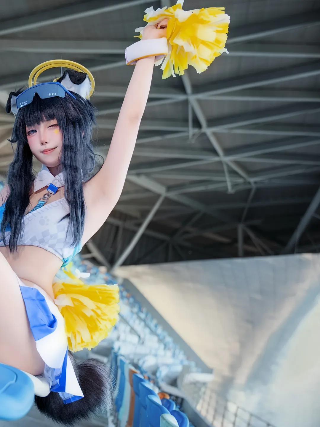 二次元, cosplay, 蔚蓝档案, 人像摄影, 应援服 - 第2张