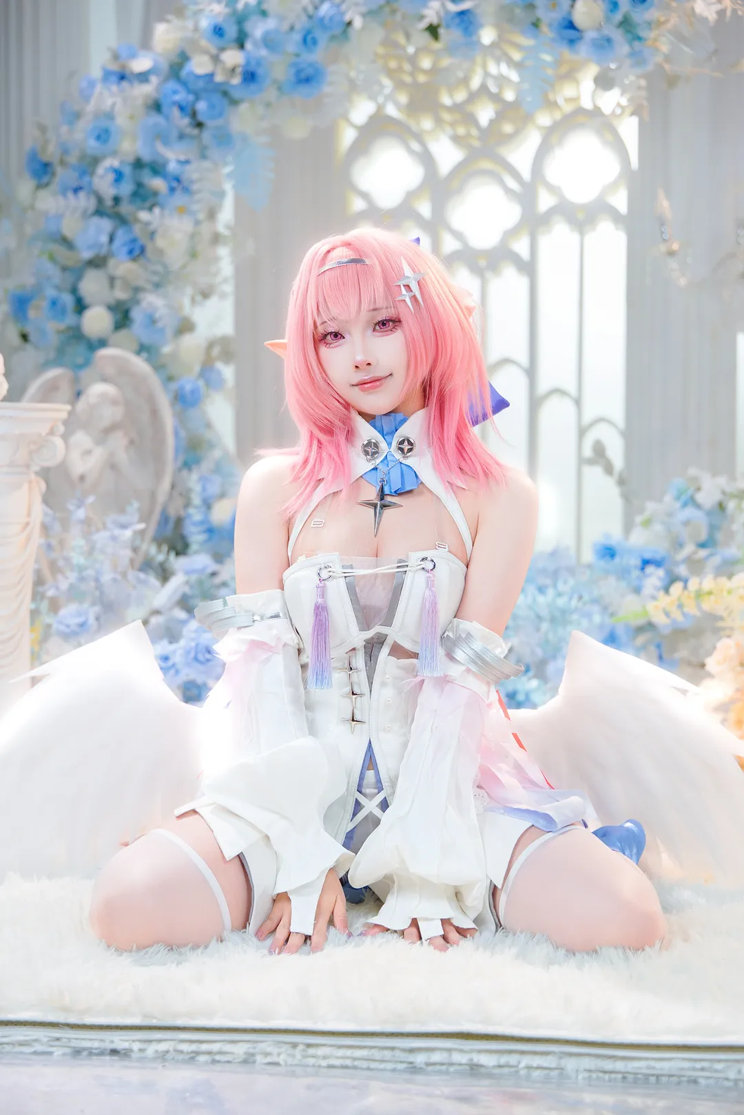 绝区零, 二次元少女, 白丝穿搭, cosplay人像, 蕾米埃尔cos - 第2张