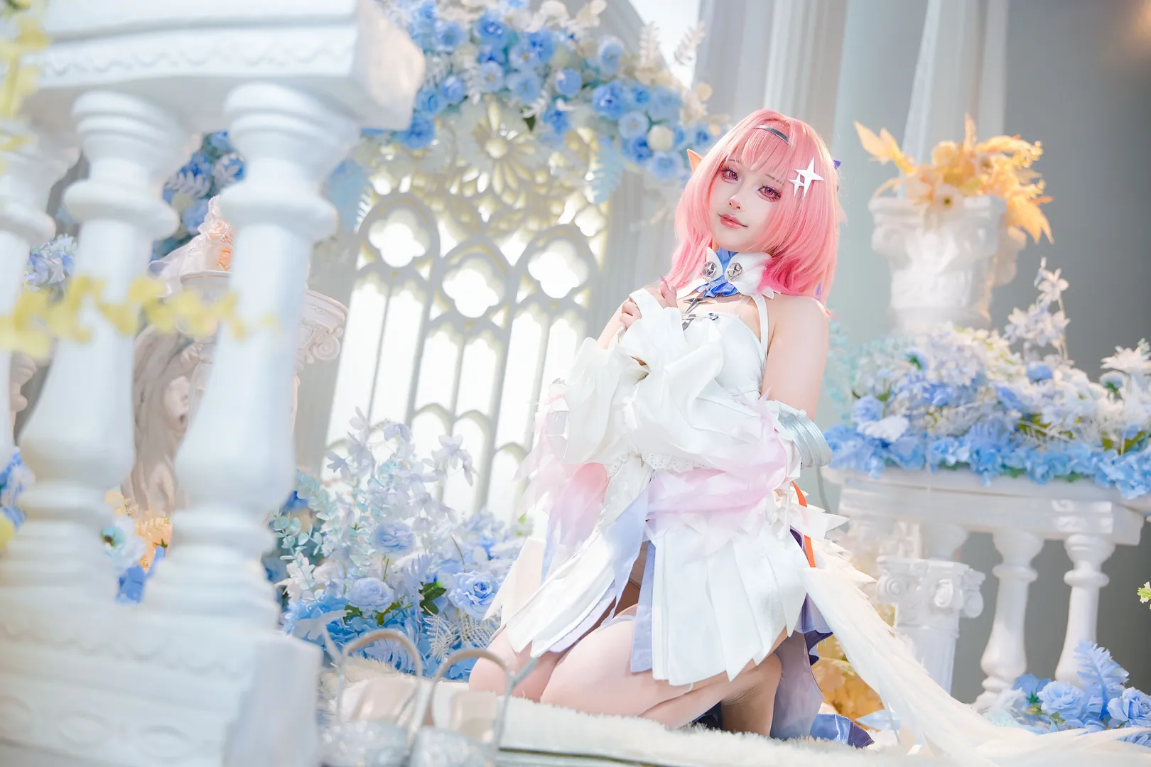 绝区零, 二次元少女, 白丝穿搭, cosplay人像, 蕾米埃尔cos - 第6张