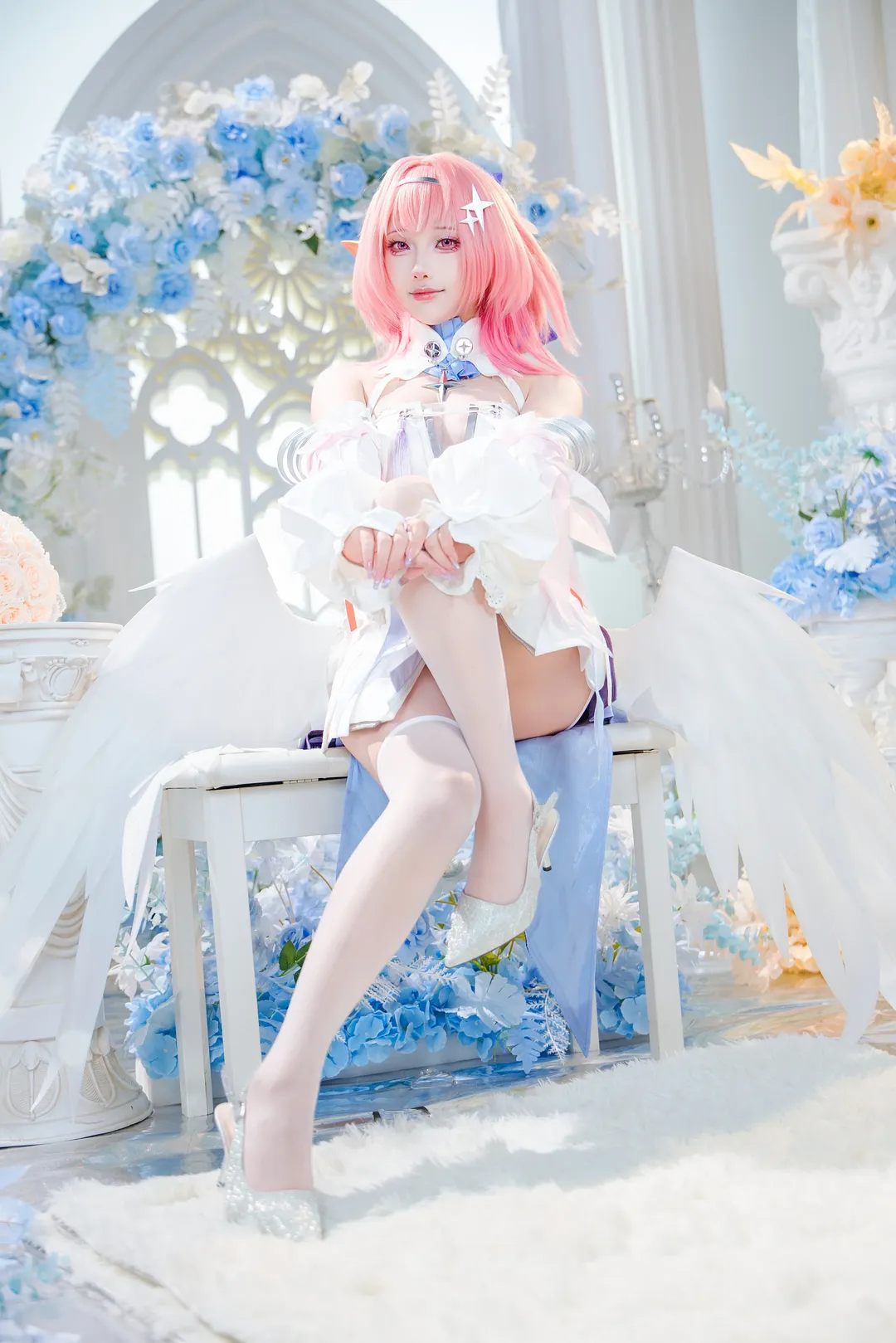 绝区零, 二次元少女, 白丝穿搭, cosplay人像, 蕾米埃尔cos - 第8张