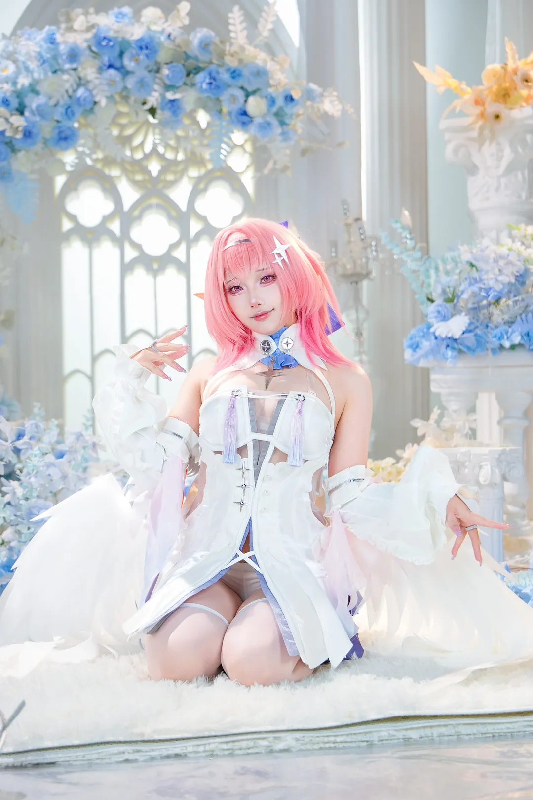 绝区零, 二次元少女, 白丝穿搭, cosplay人像, 蕾米埃尔cos - 第9张