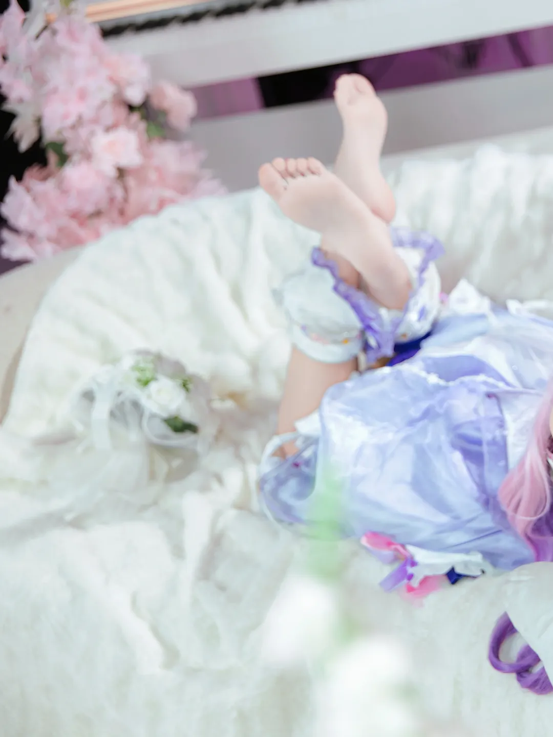 原神, 茜特菈莉cos, 二次元cosplay, 粉色系穿搭, 梦幻人像 - 第4张