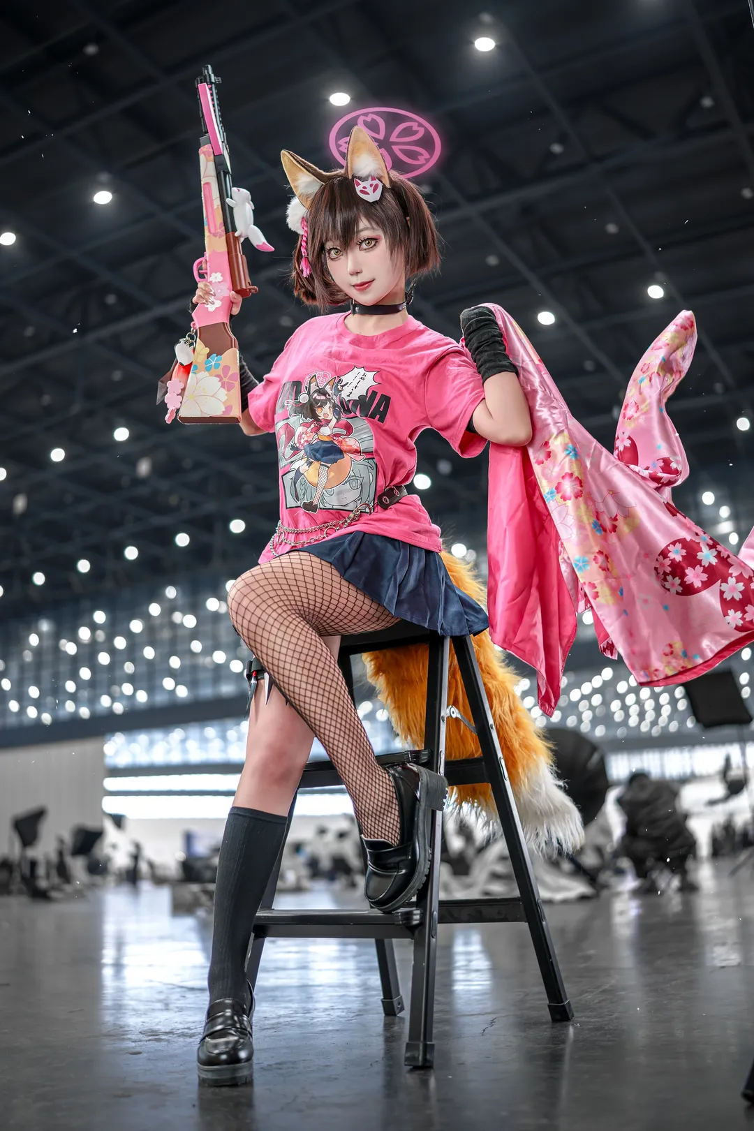蔚蓝档案, 漫展摄影, 二次元穿搭, 狐耳少女, 久田泉奈cos