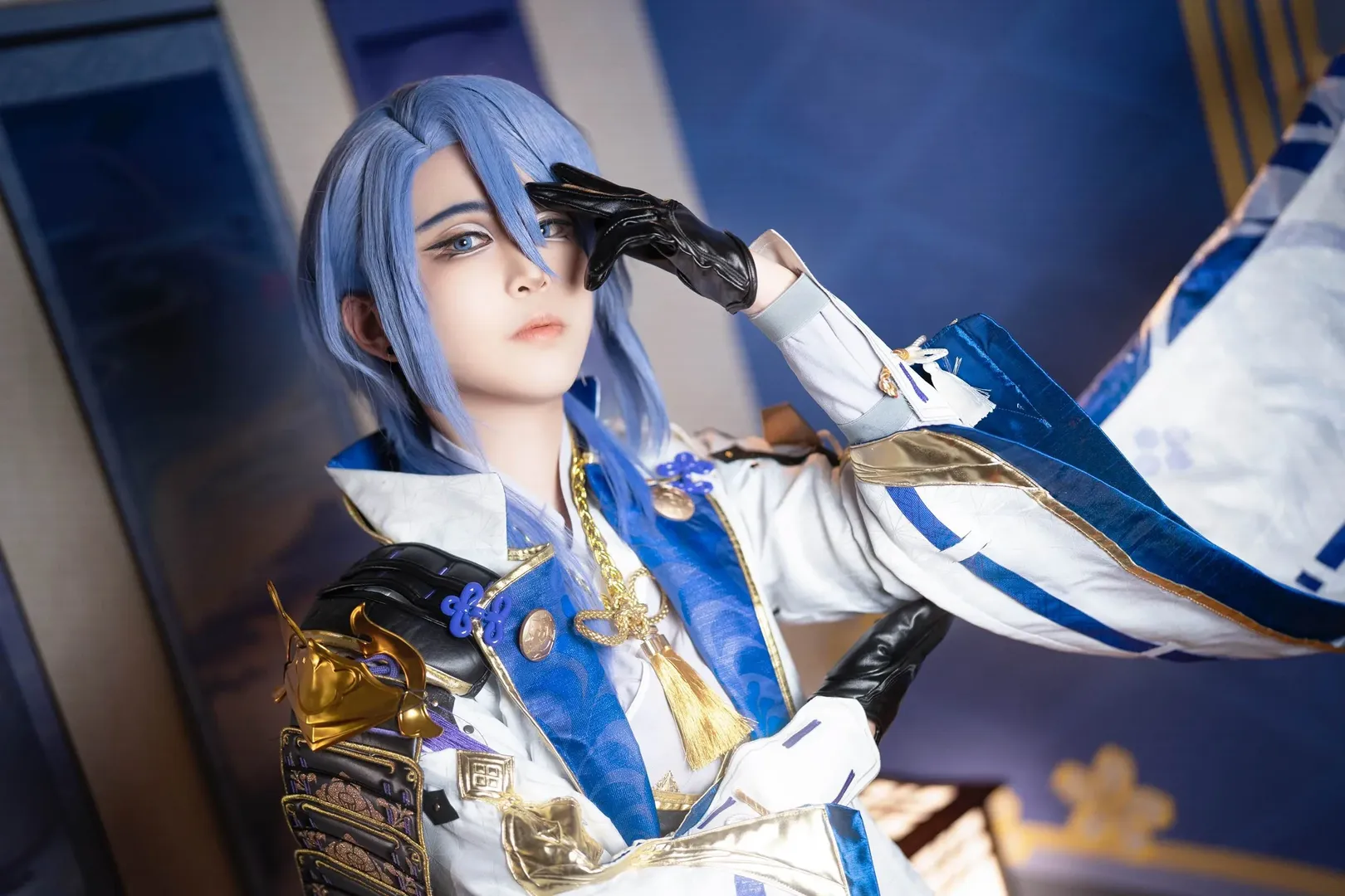 ロールプレイ, 原神, コスプレ撮影, 神里綾人コスプレ, 成人男性コスプレ