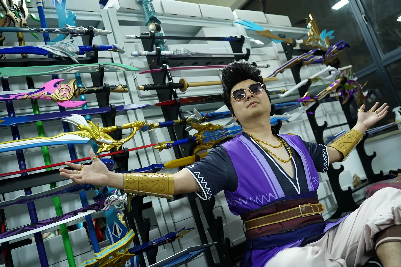 原神, コスプレ日常, コスプレイベント, 立本 コスプレ, 正大広場