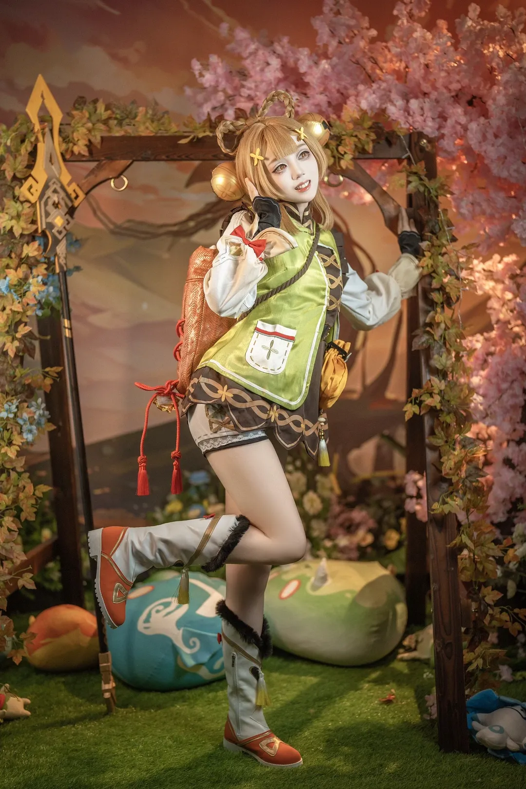 原神, ヨォーヨ コスプレ, コスプレ撮影, セルフ写真館, 除夕 - 2枚目