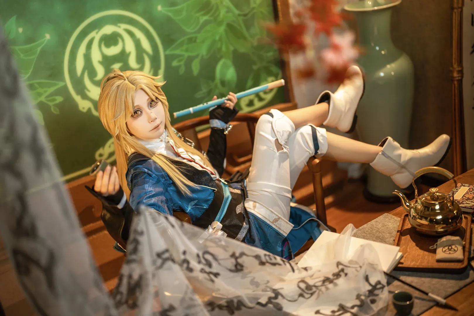 崩坏星穹铁道, 上海约拍, 国风cosplay, 古风人像, 彦卿cos