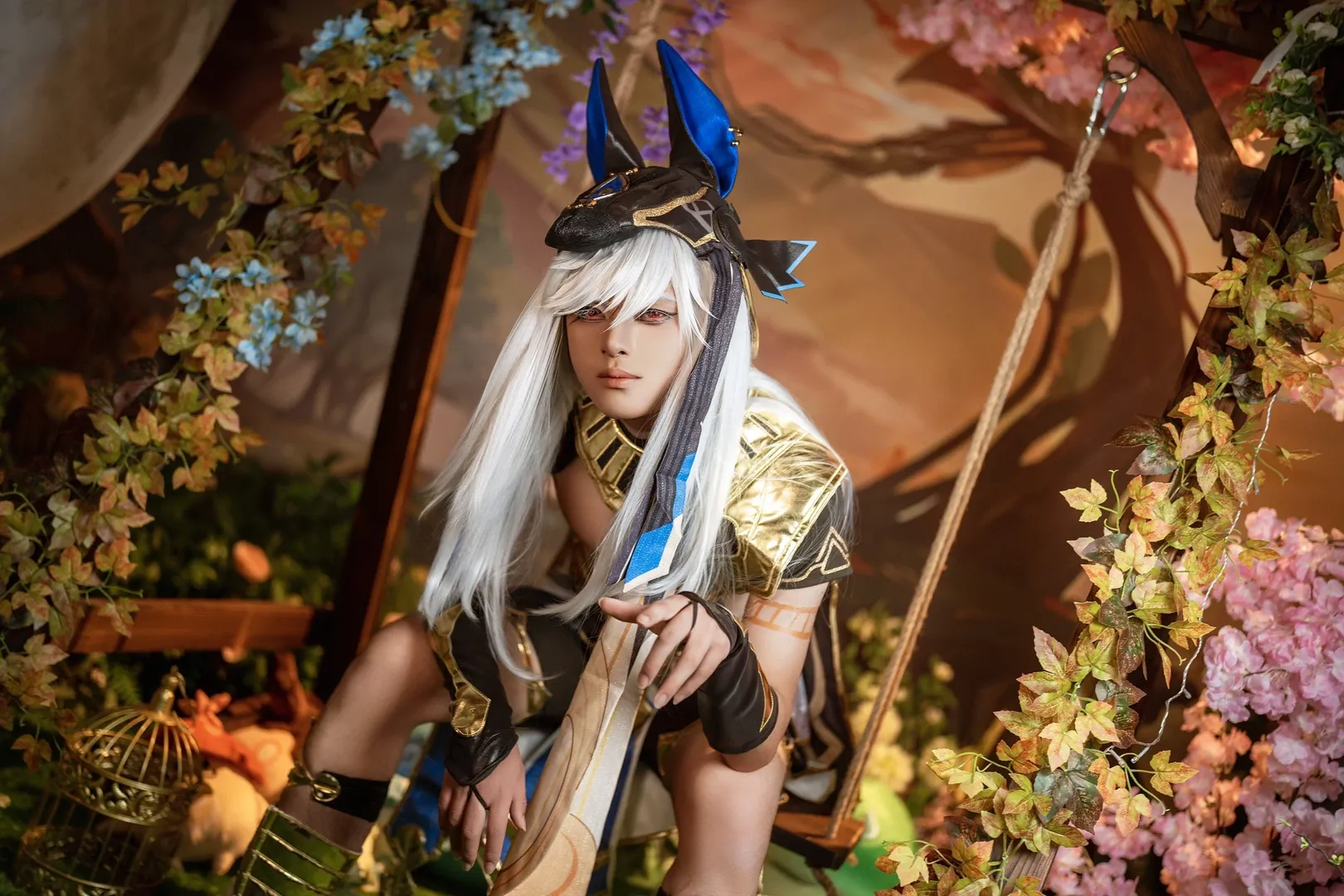 原神, cosplay, 原神摄影, 赛诺cos, 大风机关 - 第2张