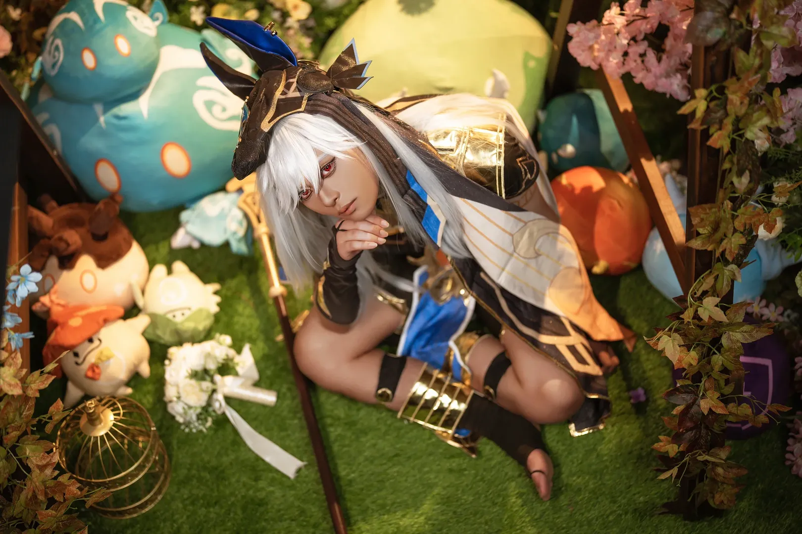 原神, cosplay, 原神摄影, 赛诺cos, 大风机关 - 第3张