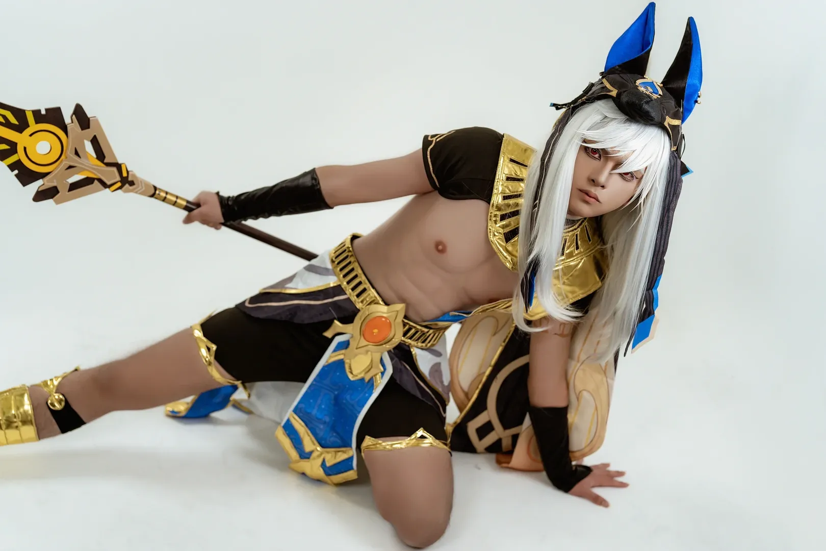 原神, cosplay, 原神摄影, 赛诺cos, 大风机关 - 第6张