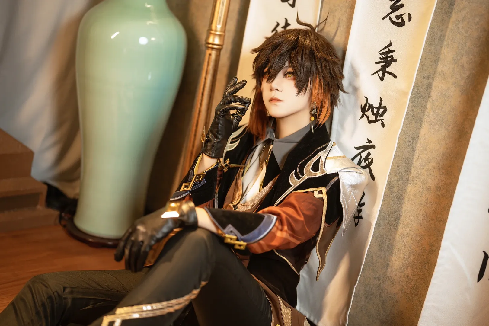 角色扮演, 原神, cosplay摄影, 钟离cos, 古风奇幻 - 第4张