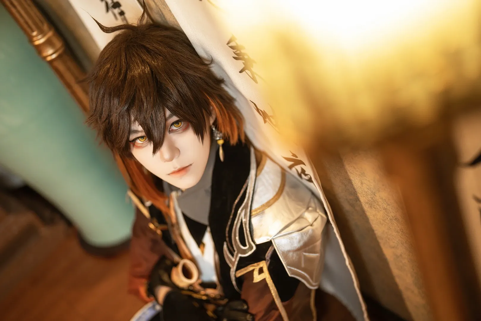 角色扮演, 原神, cosplay摄影, 钟离cos, 古风奇幻 - 第5张