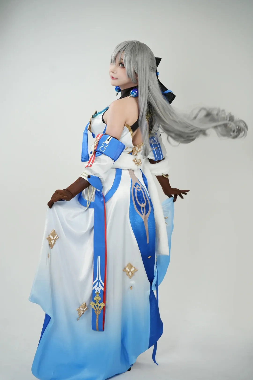コスプレ, 崩壊：スターレイル, ブローニャ コスプレ, ストッキングコーデ, シルバーメーンガード