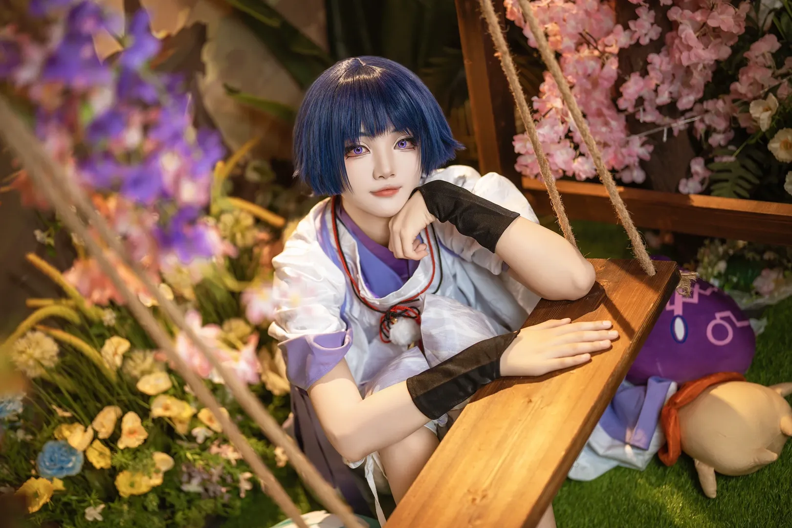 原神, コスプレ, 和風撮影, 二次元コスプレイヤー, 傾奇者コスプレ - 6枚目