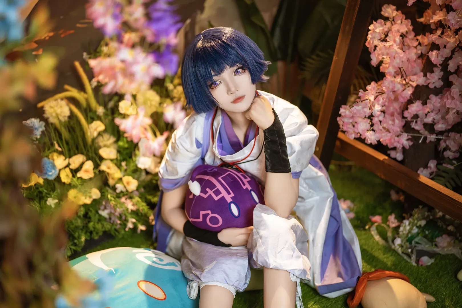 原神, コスプレ, 和風撮影, 二次元コスプレイヤー, 傾奇者コスプレ - 8枚目