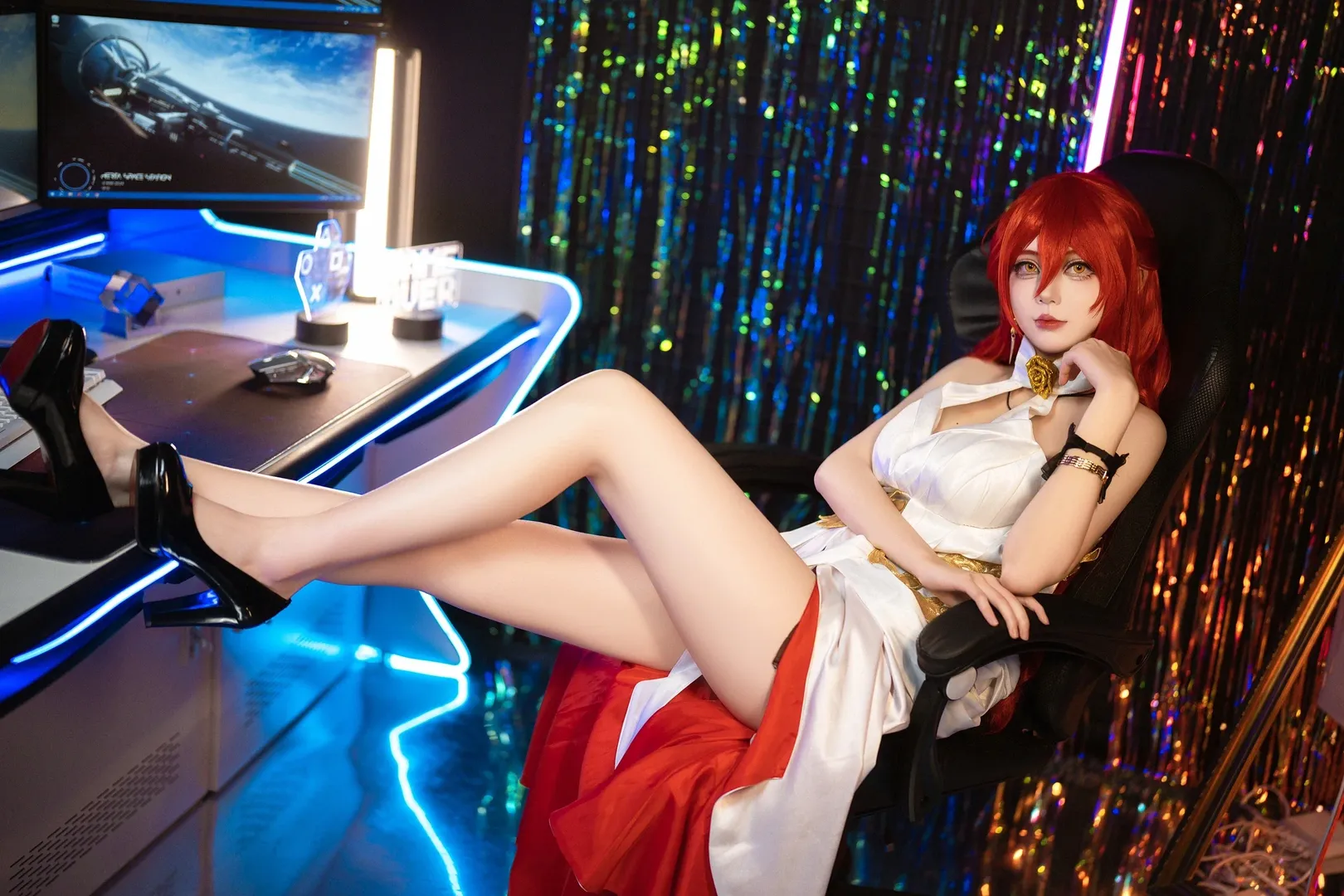 崩坏星穹铁道, 摄影分享, 姬子cos, 二次元穿搭, cosplay客片