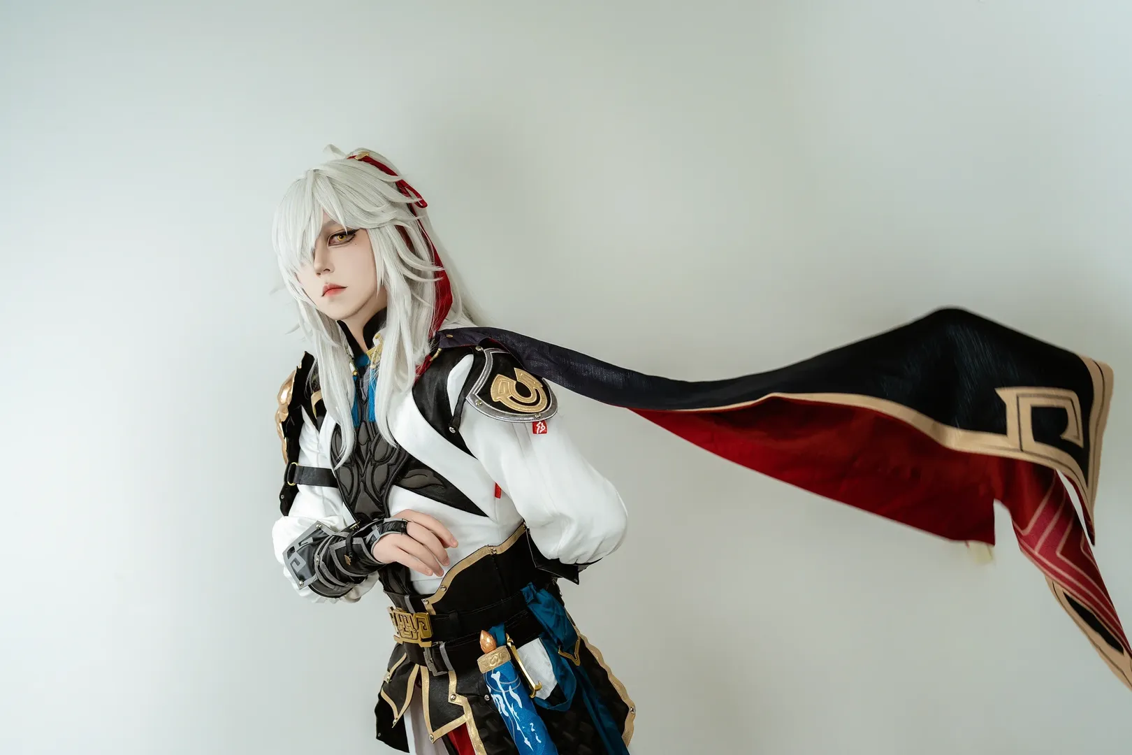 崩坏星穹铁道, cosplay正片, 白毛cos, 景元cos, 仙侠风cos - 第5张