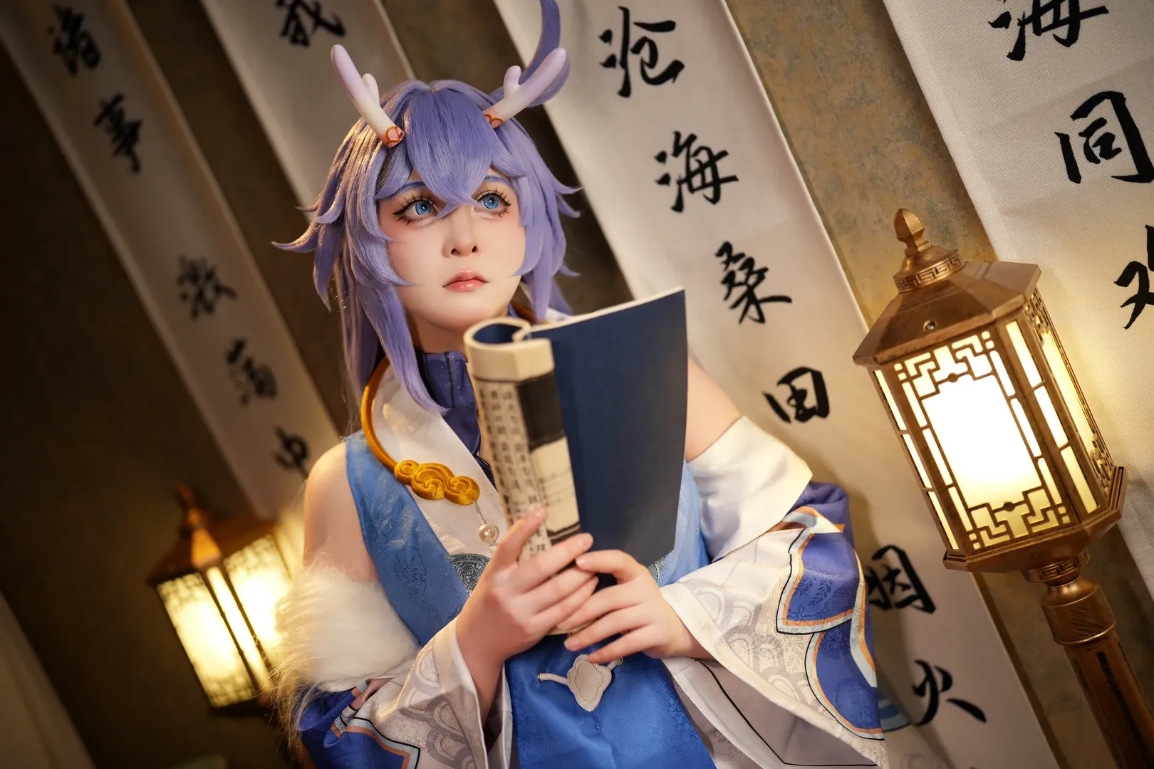 崩坏星穹铁道, Cosplay摄影, 白露cos, 二次元美少女, 古风扮演 - 第3张