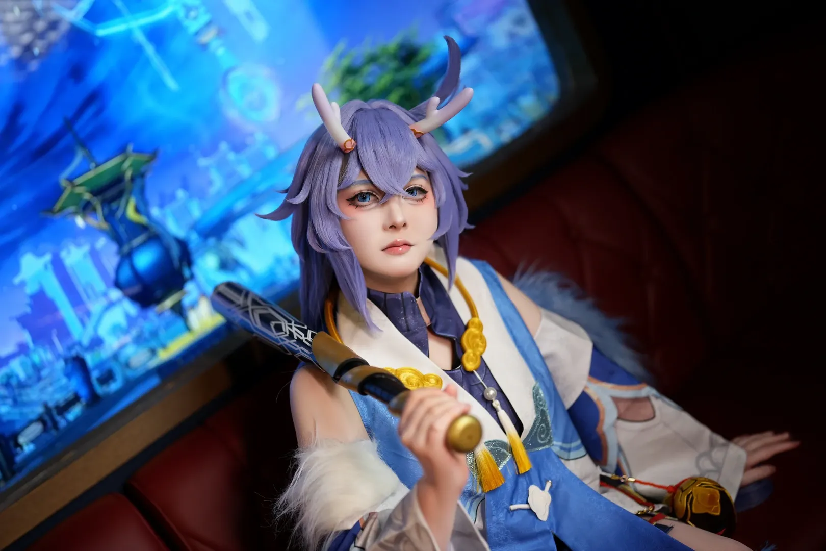 崩坏星穹铁道, Cosplay摄影, 白露cos, 二次元美少女, 古风扮演 - 第5张