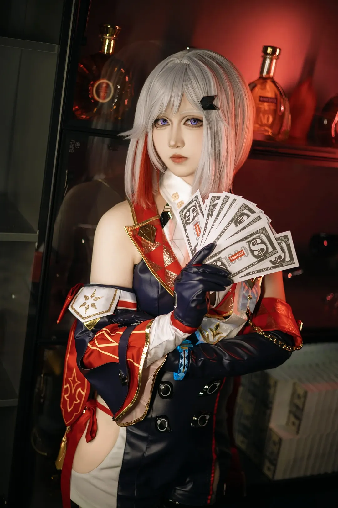 崩坏星穹铁道, 赛博风格, cosplay摄影, 托帕cos, 电竞房 - 第2张