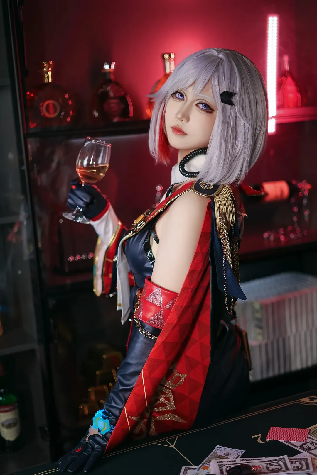 崩坏星穹铁道, 赛博风格, cosplay摄影, 托帕cos, 电竞房 - 第4张