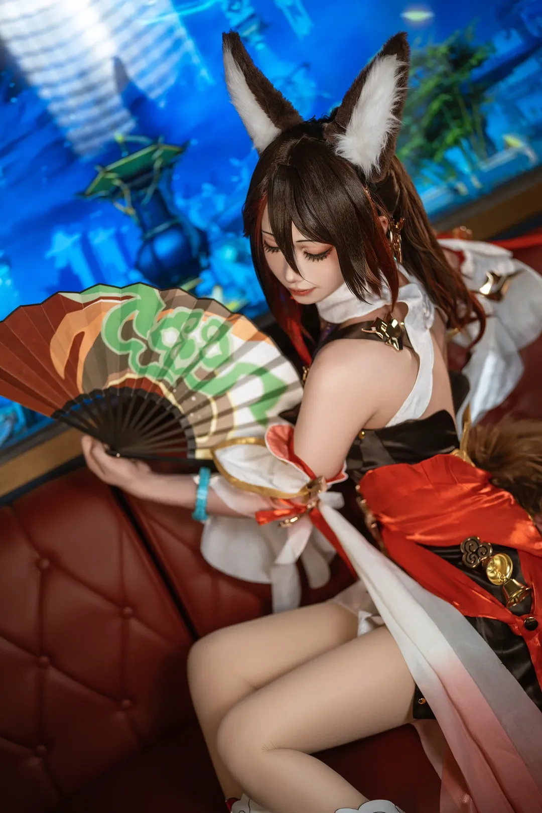 cosplay, Honkai: Star Rail, Ancient style cosplay, Tingyun cosplay, Animal ears