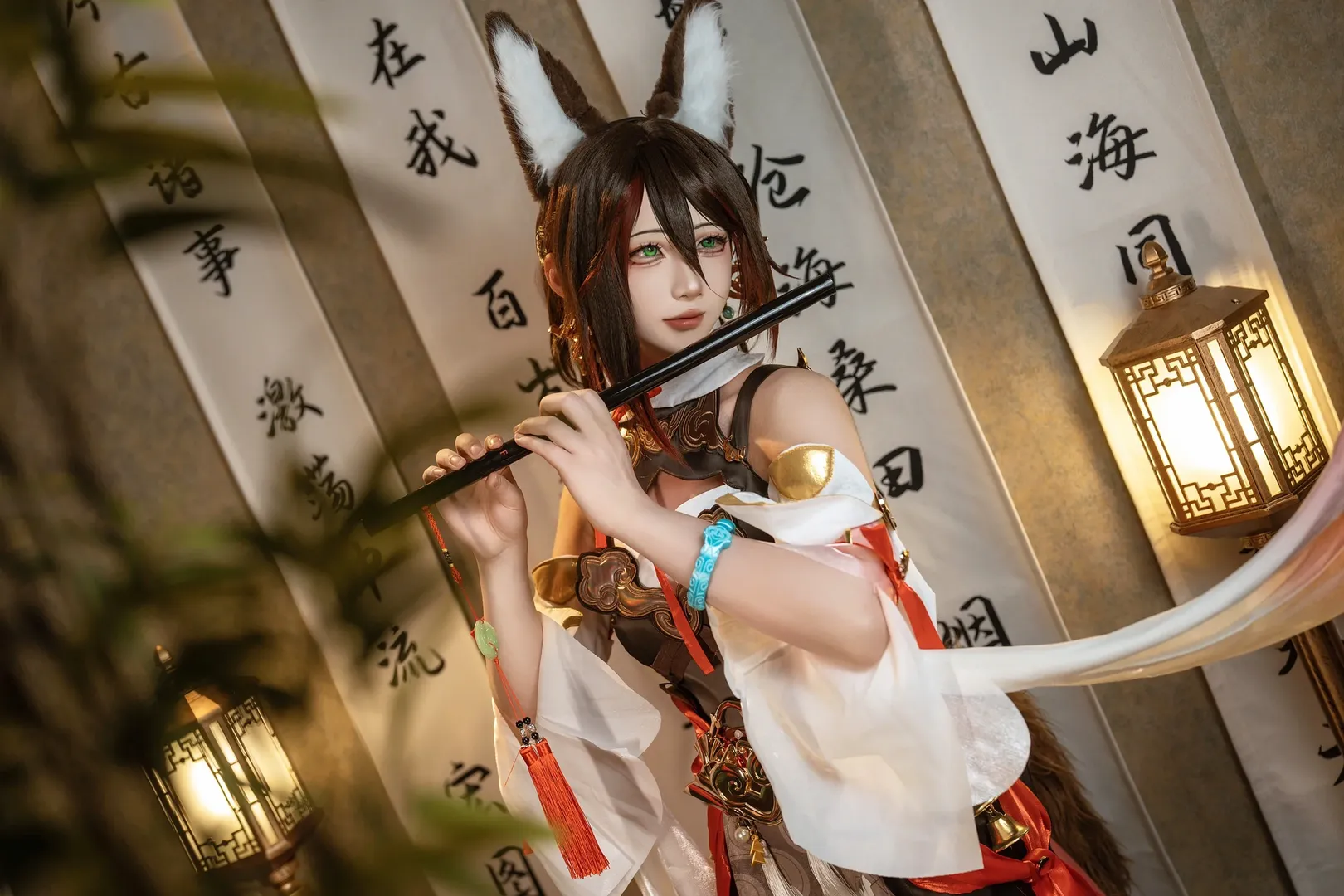コスプレ, 崩壊：スターレイル, 古風コスプレ, 停雲 コスプレ, 獣耳 - 4枚目