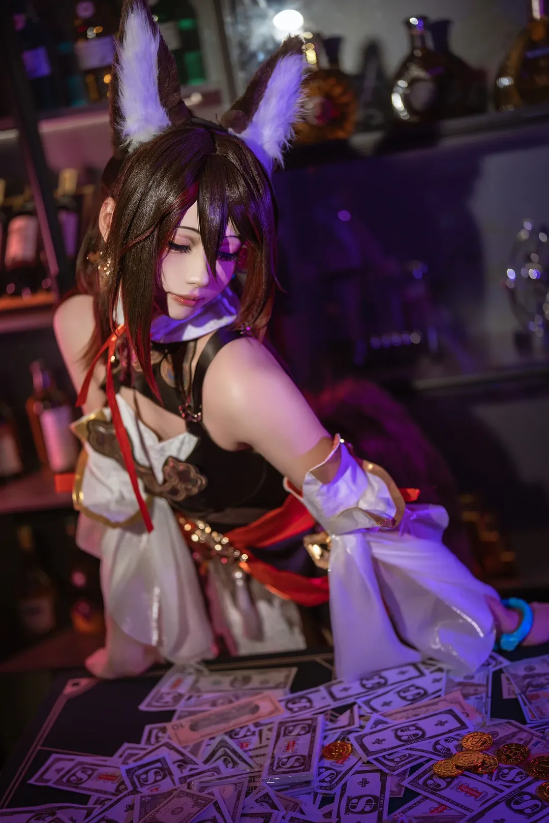 コスプレ, 崩壊：スターレイル, 古風コスプレ, 停雲 コスプレ, 獣耳 - 5枚目