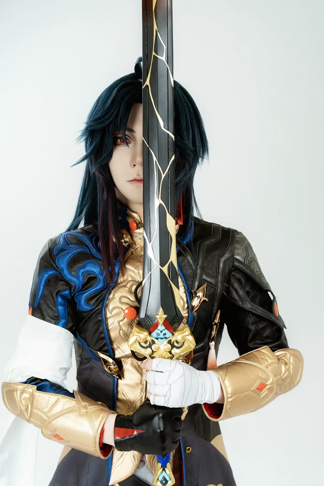 崩坏星穹铁道, cosplay摄影, 刃cos, 大剑道具, 男角色女cos