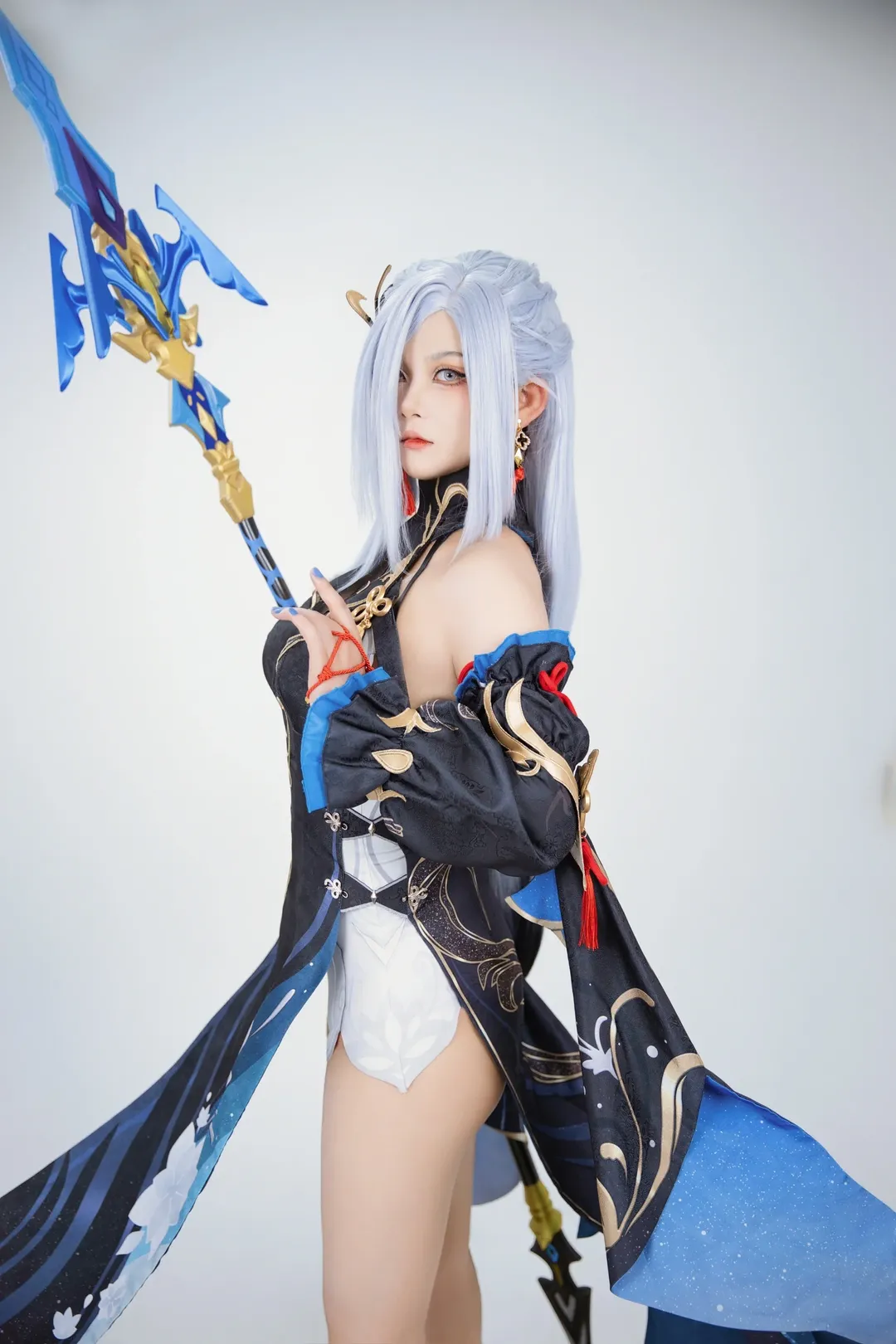 原神, 申鶴 コスプレ, コスプレ撮影, 国風二次元, 冷花幽露 - 1枚目