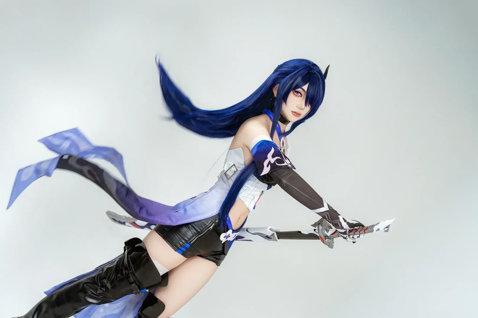 崩坏星穹铁道, 黄泉cos, 二次元cos, cosplay摄影, 棚拍分享 - 第1张