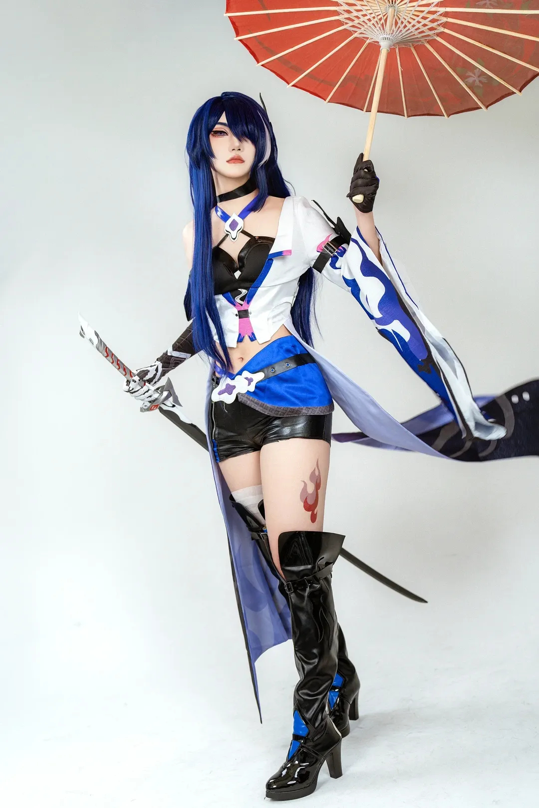 Honkai: Star Rail, Acheron Cosplay, Anime cosplay, Cosplay photography, Studio photoshoot share