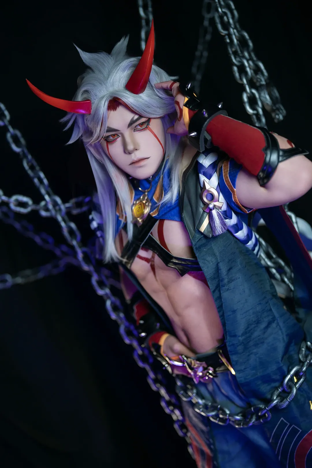 原神, 原神cosplay, 动漫角色扮演, 客片分享, 荒泷一斗cos - 第3张