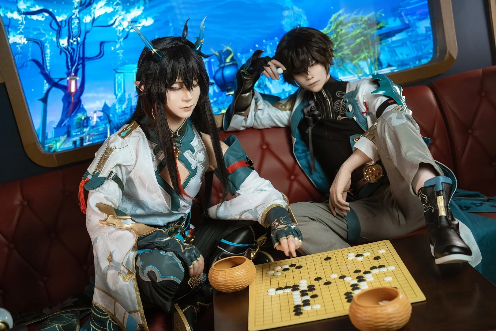 ロールプレイ, 二次元撮影, 崩壊：スターレイル, コスプレ撮影, 丹恒・飲月君コスプレ - 5枚目