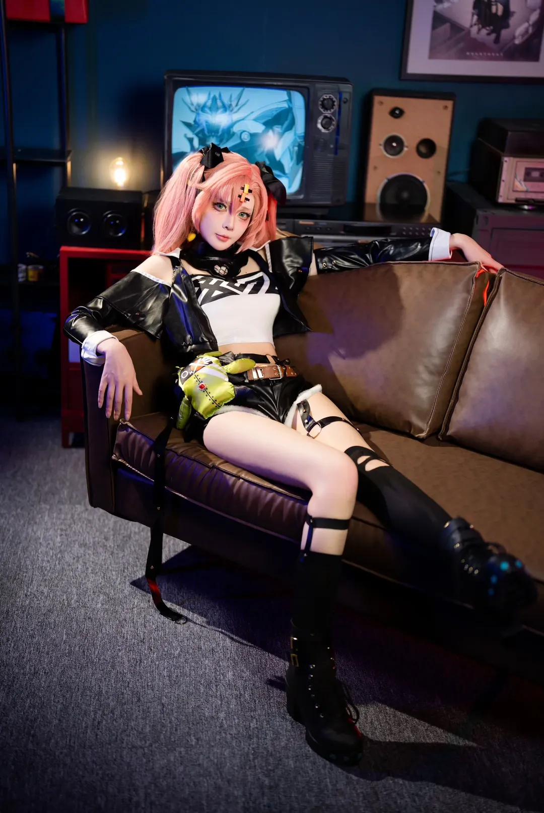 ゼンレスゾーンゼロ, コスプレ撮影, テックウェアコーデ, にこ コスプレ, ストッキング コスプレ - 2枚目
