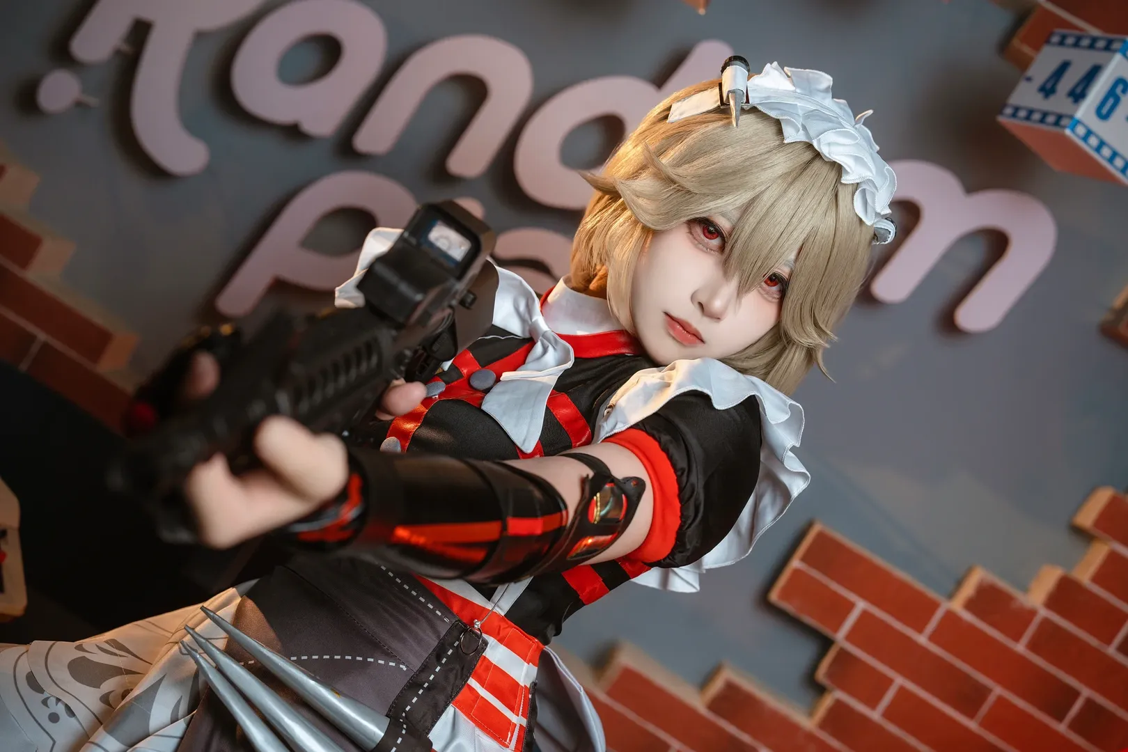 绝区零, 女仆装, 米游妙妙屋, cosplay客片, 丽娜cos - 第2张