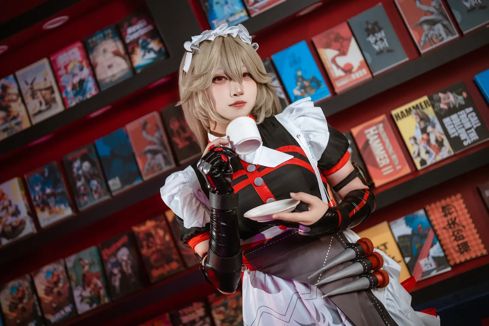 绝区零, 女仆装, 米游妙妙屋, cosplay客片, 丽娜cos - 第4张