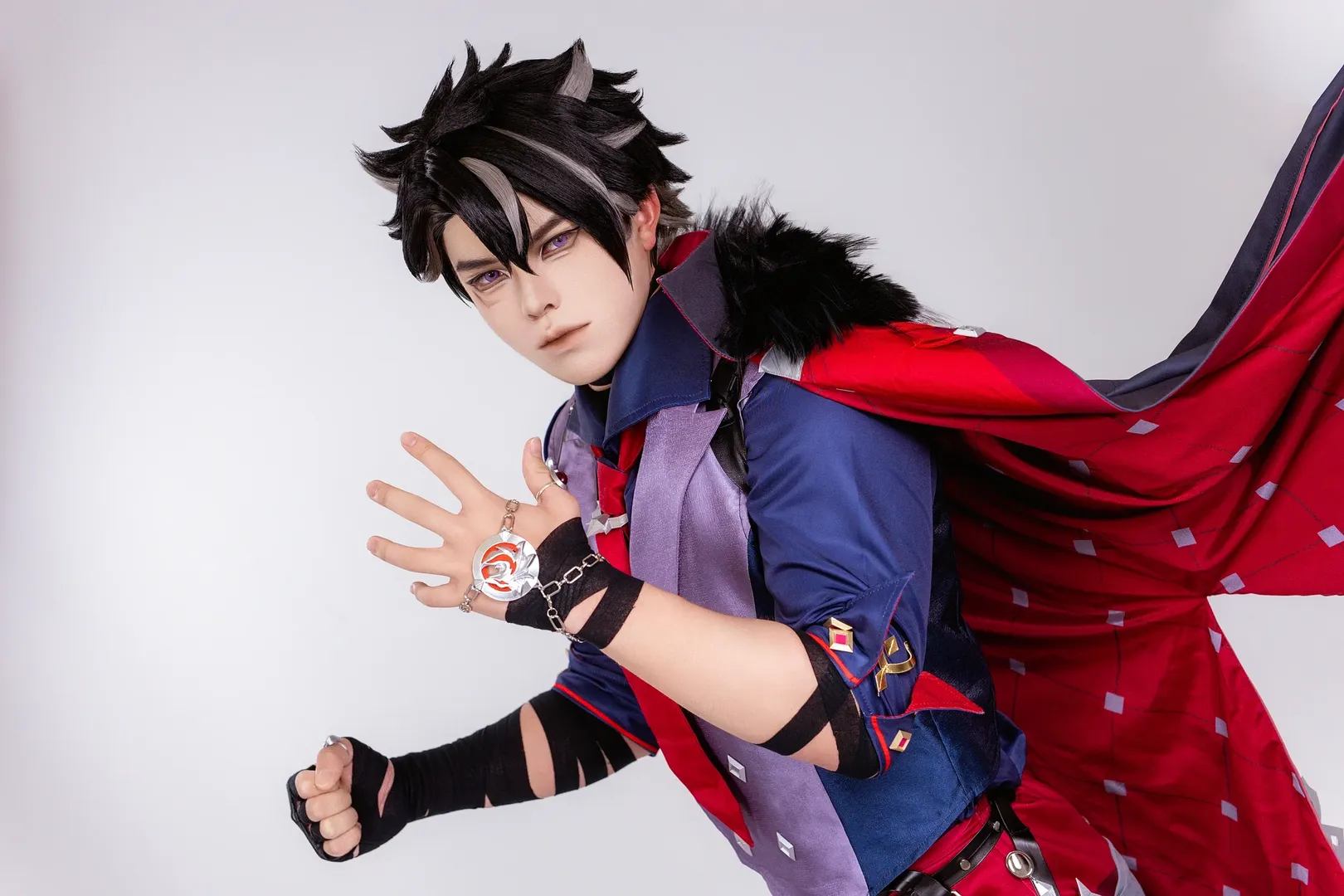 原神, cosplay摄影, 酒吧场景, 莱欧斯利cos, 男coser - 第2张